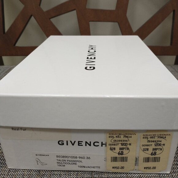 Gorgeous 🥰 Givenchy Heels Calf Hair Stilleto - Picture 3 of 8